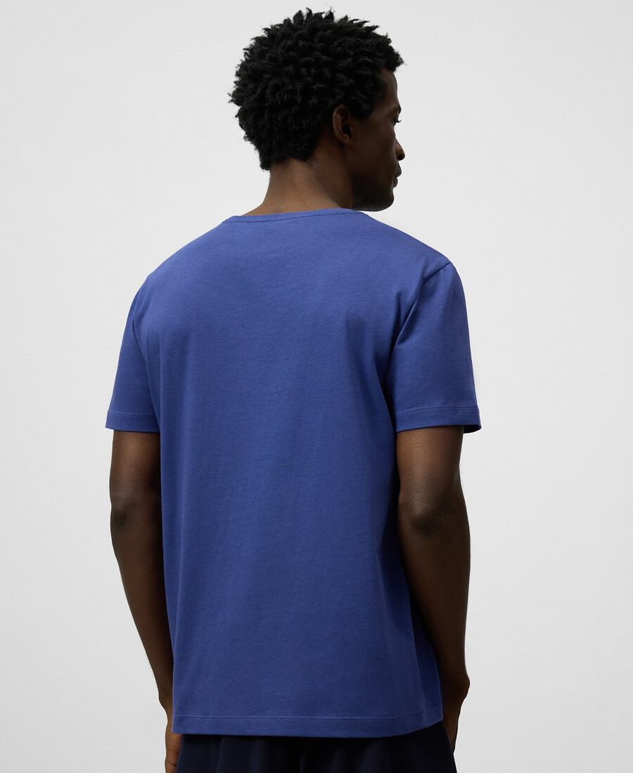 t-shirt homme en coton bio coupe classique