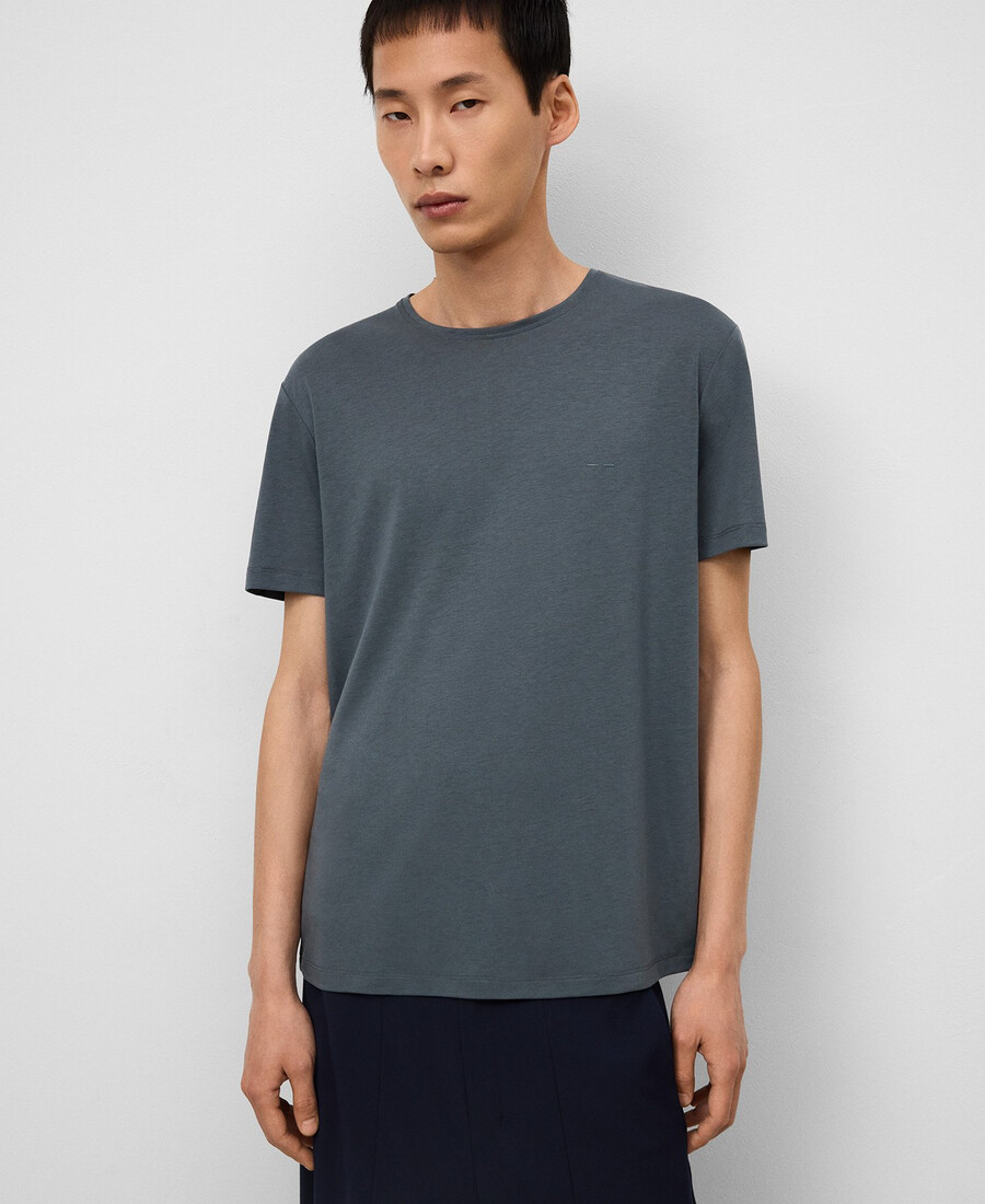t-shirt homme à manches courtes coupe classique