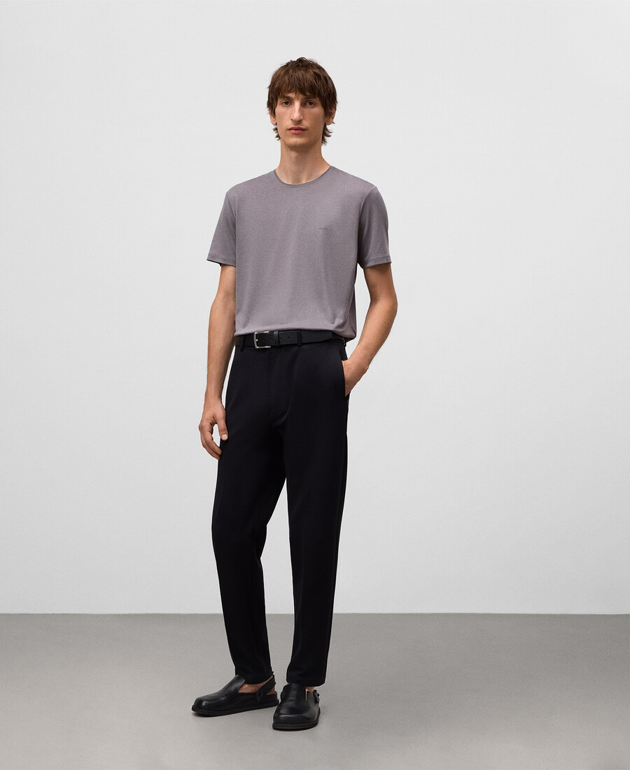 t-shirt homme à manches courtes coupe classique