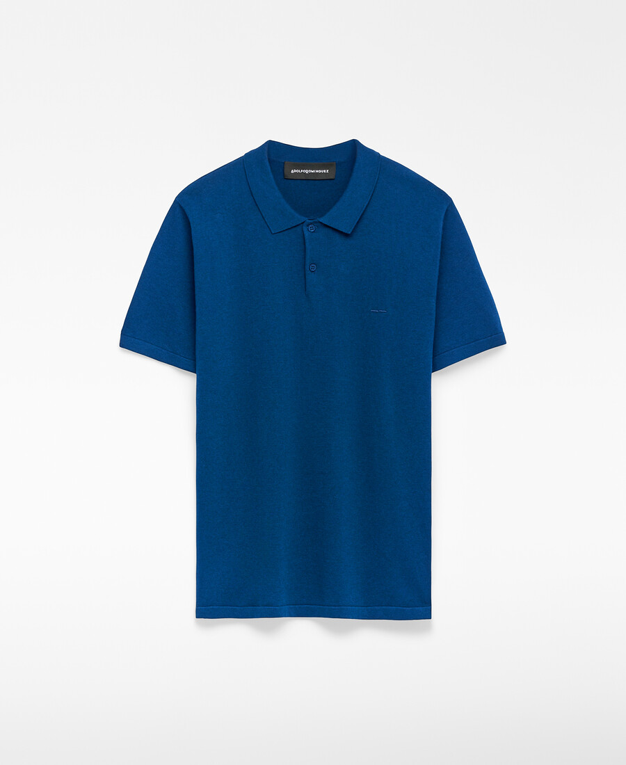 polo homme coupe classique en chiné