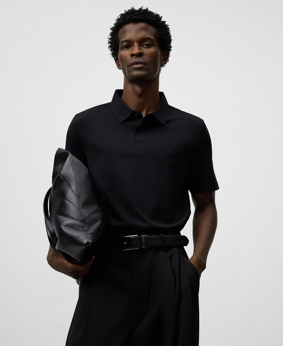 polo homme à manches courtes coupe classique