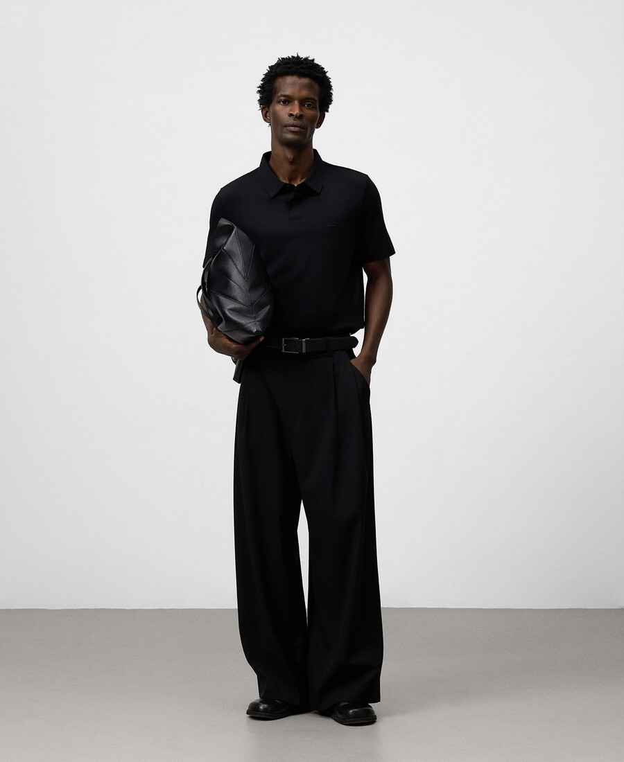 polo homme à manches courtes coupe classique