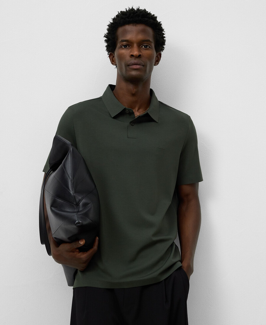 polo homme à manches courtes coupe classique