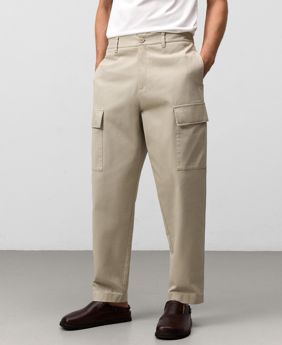 pantalon cargo coupe tonneau pour homme