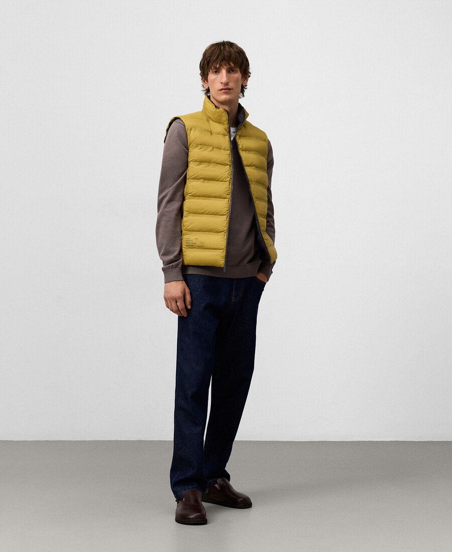 gilet rembourré réversible pour homme