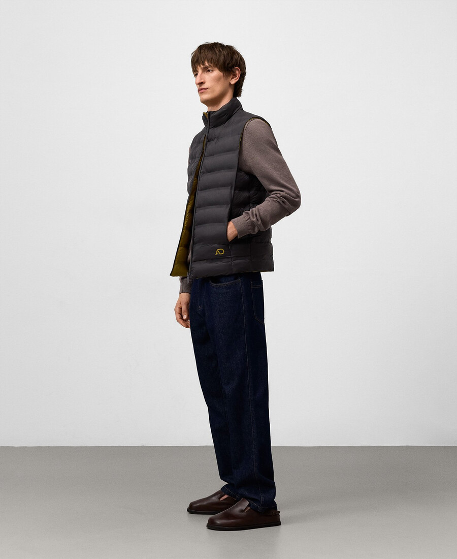 gilet rembourré réversible pour homme